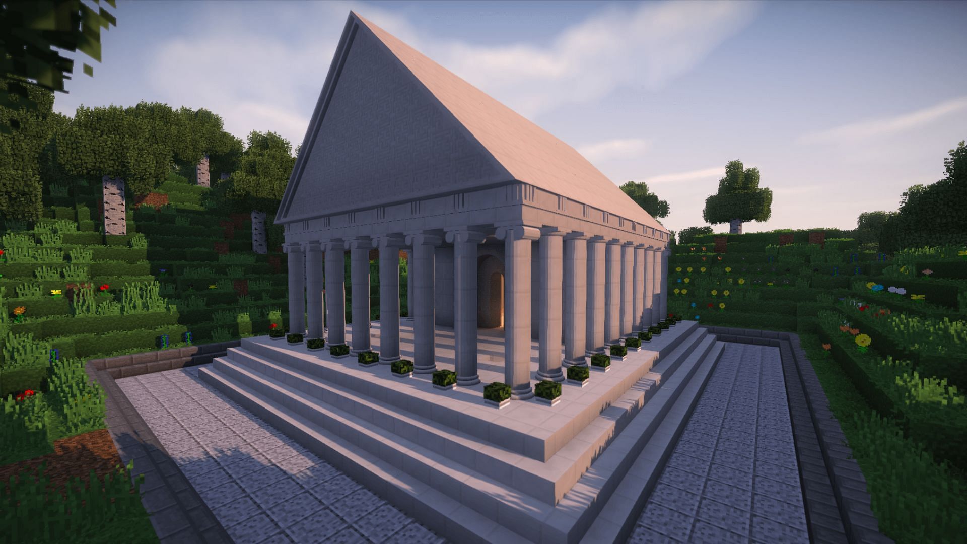 ArchitectureCraft is the oldest and most popular architecture mod (Image via Mojang Studios || TLauncher.org)